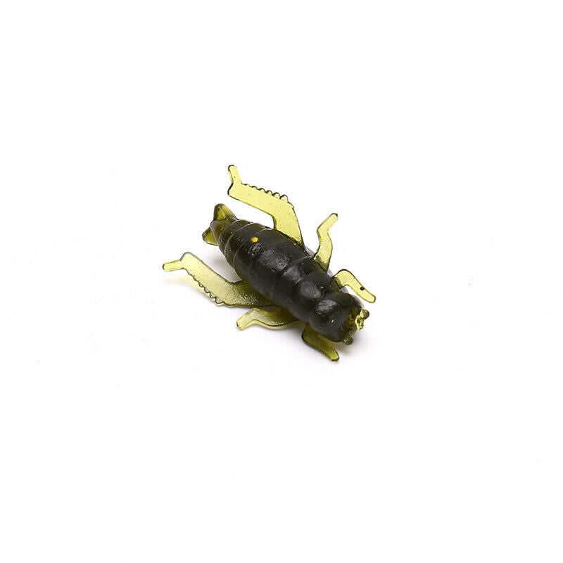 10*Lightweight Grasshopper Soft Insect Bait Floating Cricket Artifici.l8