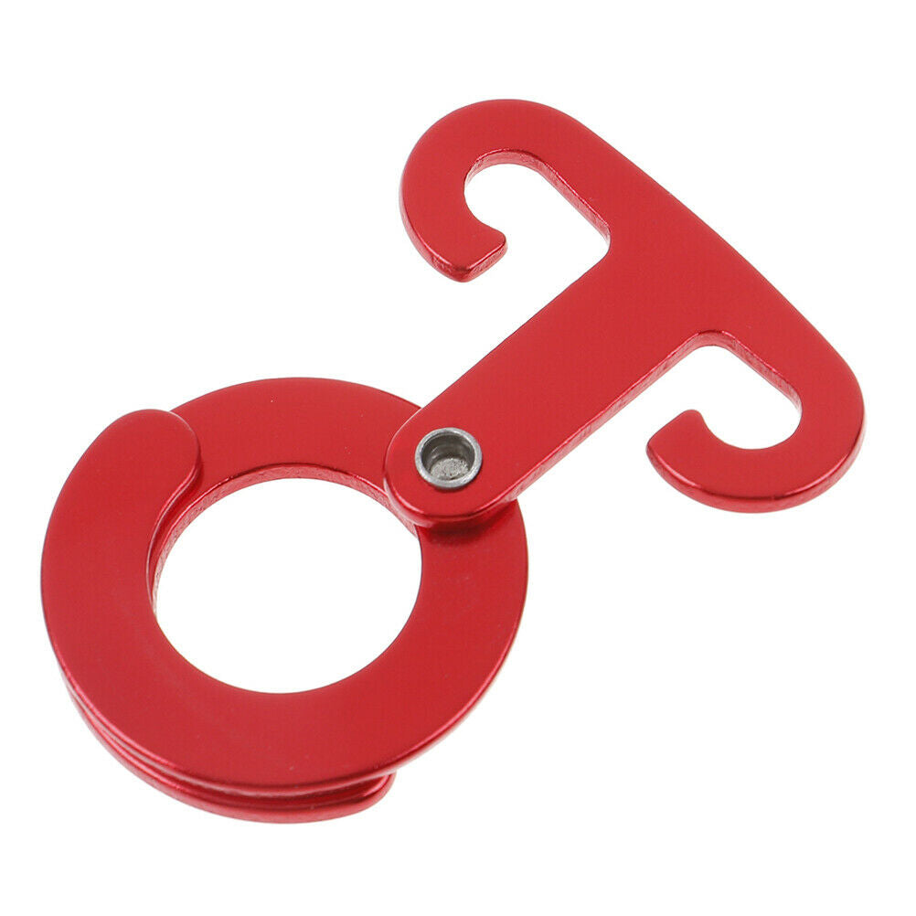 Multi Function Camping Tent Rope Self-locking Carabiner Tensioner Wind Ro.l8