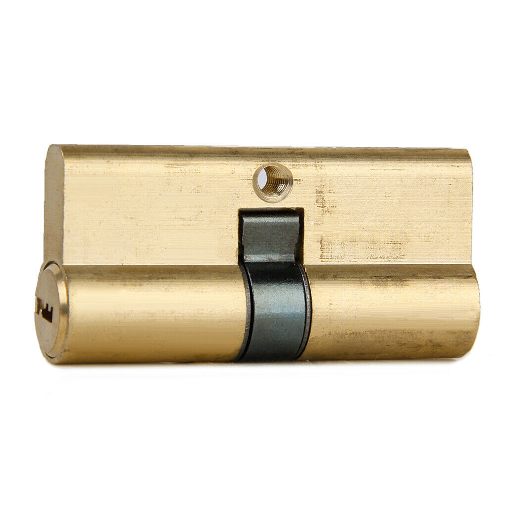 65MM 32.5/32.5 75MM 37.5/37.5 Brass Key Cylinder Door Lock Barrel with 7 key