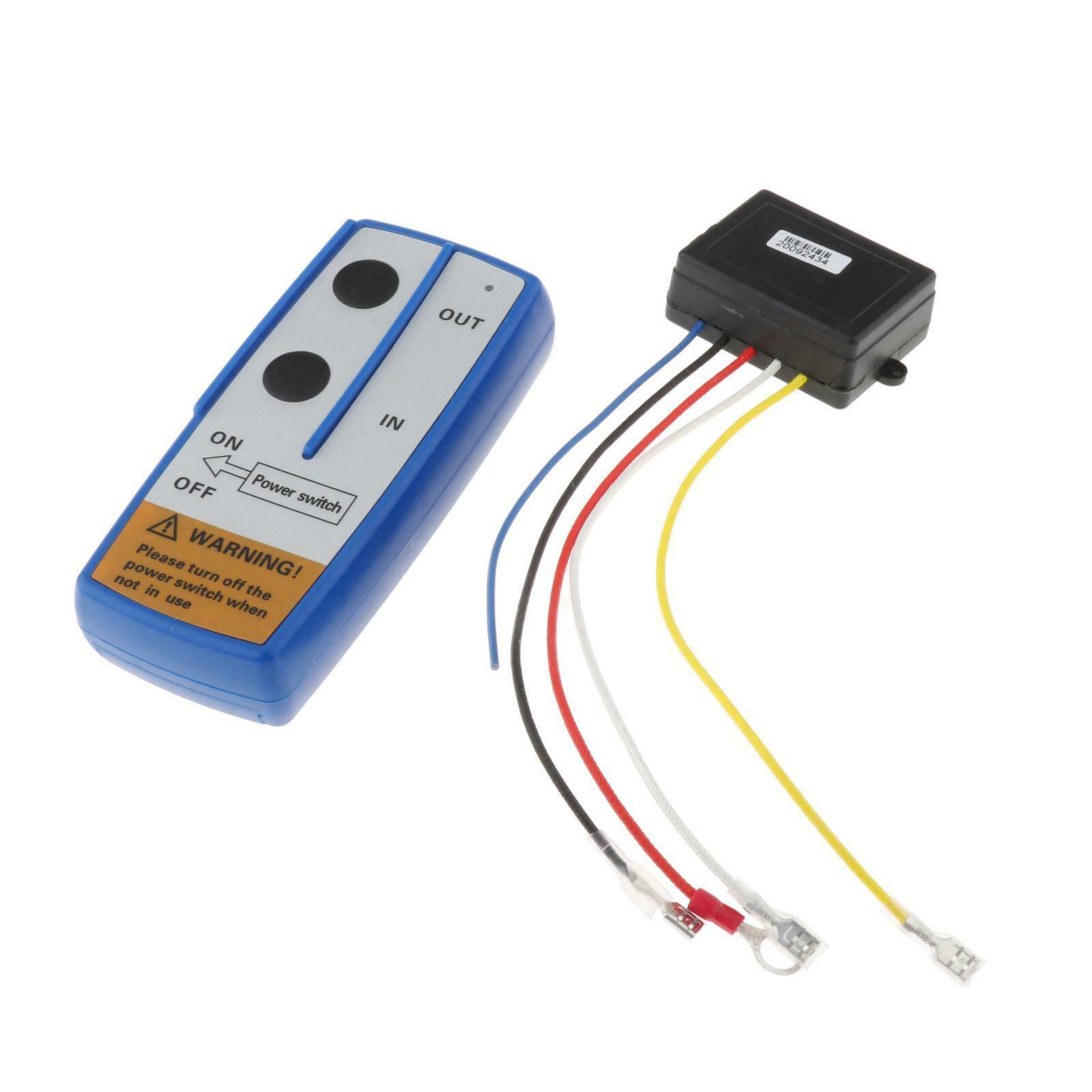 12V Winch Remote Control Kit Universal For ATV SUV Easy To Install New