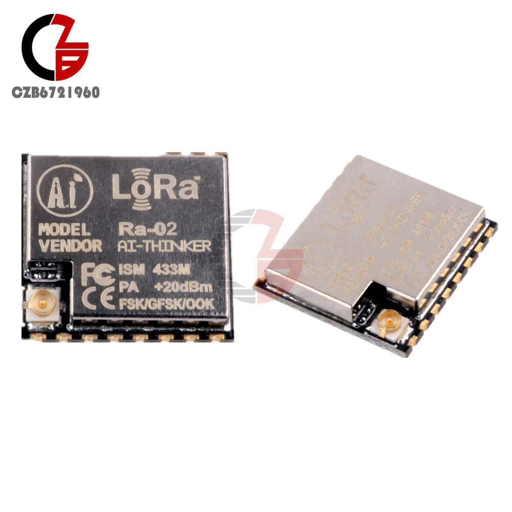 Lora Ra-02 Wireless Transceiver Module 433M SX1278 IPEX Socket Smart Home Alarm