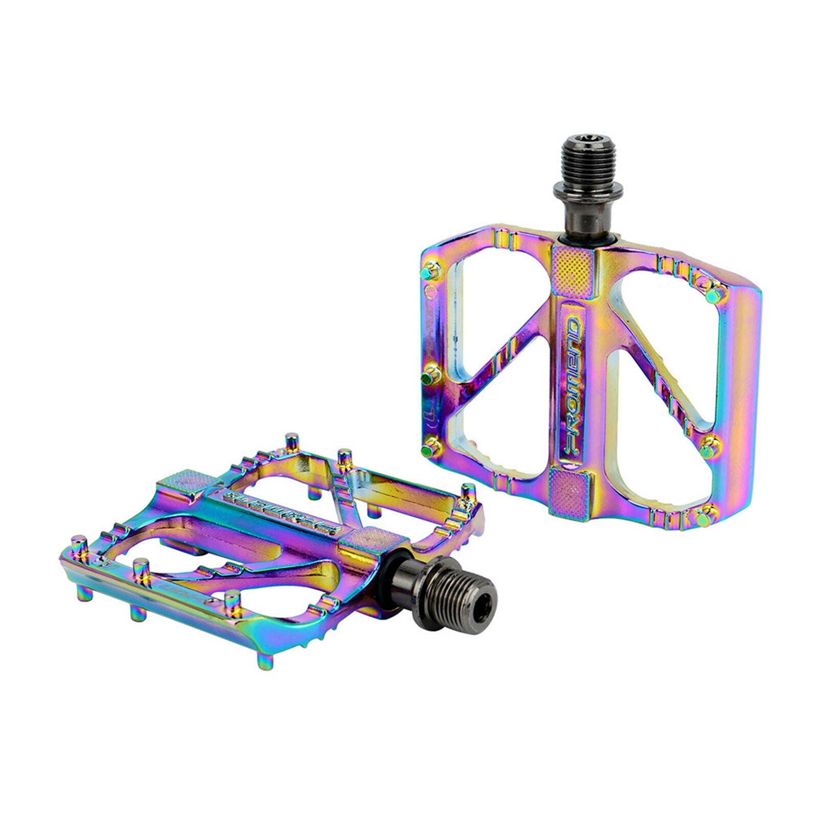 Mountain Bike Platform Pedals MTB Cycling Quick Release 3 Bearing 9/16"