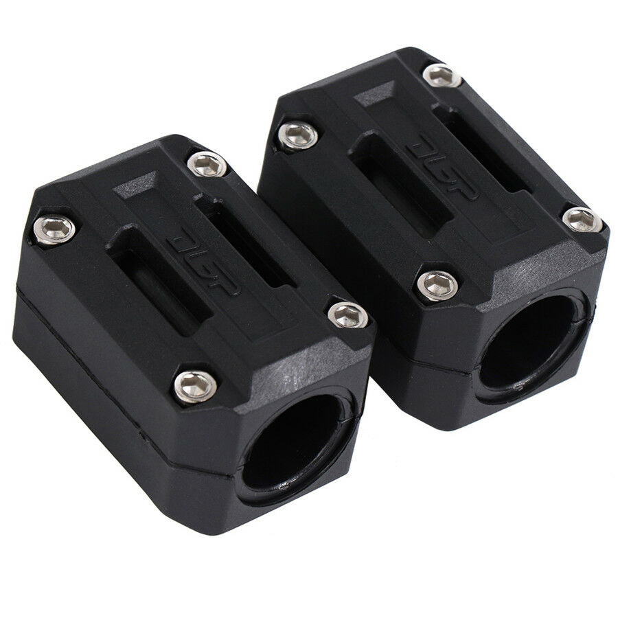 Pair 22/25/28mm Motorcycle Engine Protect Bumper Frame Anti-scratch Guard Block