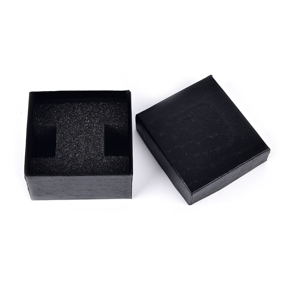 Black PU Noble Durable Present Gift Box Case For Bracelet Jewelry Watc.l8