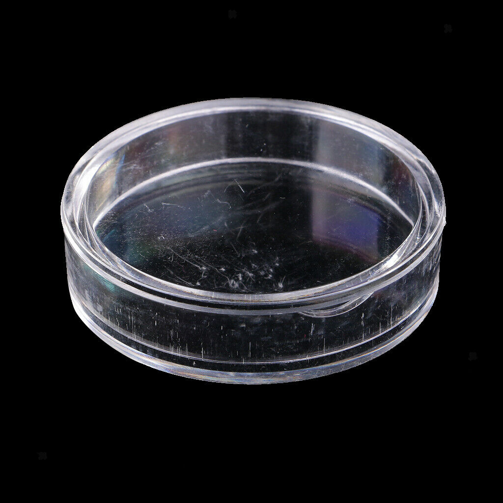 40Pcs Round Coin Capsules Protector Coins Case Container Holder 50/60mm