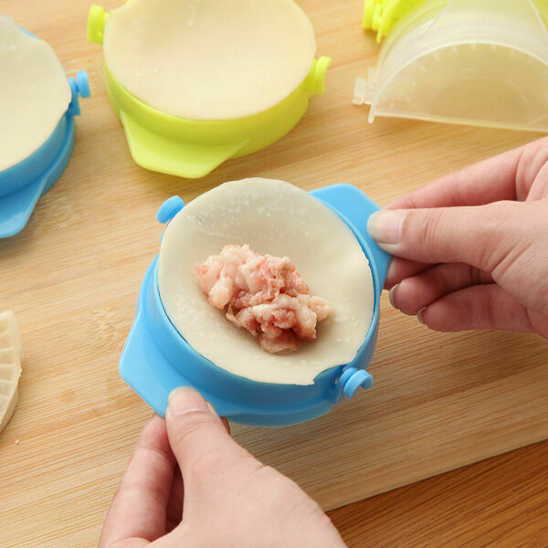 3Pcs Chinese Dumpling Maker and Dough Press for Home Kitchen Dumpling Mold Press
