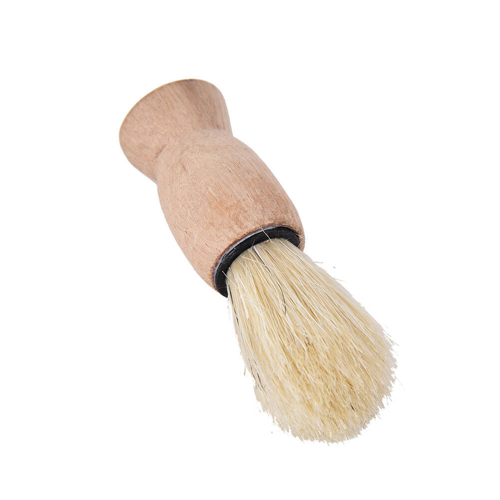 Wood Handle Badger Hair Beard Shaving Brush for Men Mustache Barber Tool .l8
