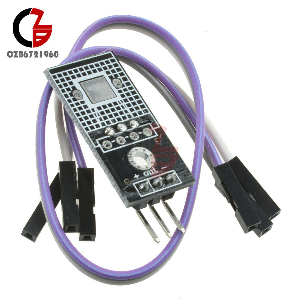 DS18B20 Temperature Sensor Board 5V Digital Signal Output Module w/ Dupont Line
