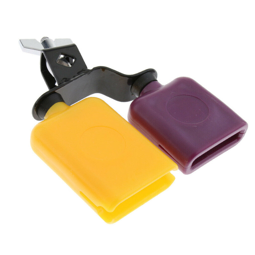 Plastic Cowbell Cow Bell Mountable Drum Kit Musical Percussion Accessory