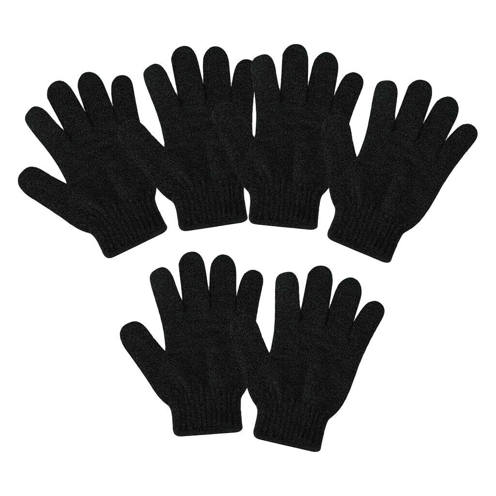 Lots 12 Exfoliating Gloves Back Shower Scrubber Full Body Massage Gloves