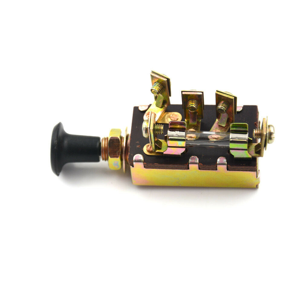 Universal DC 12V 5A Car Headlight Latching 2 Position Pull Push Switch  F.l8