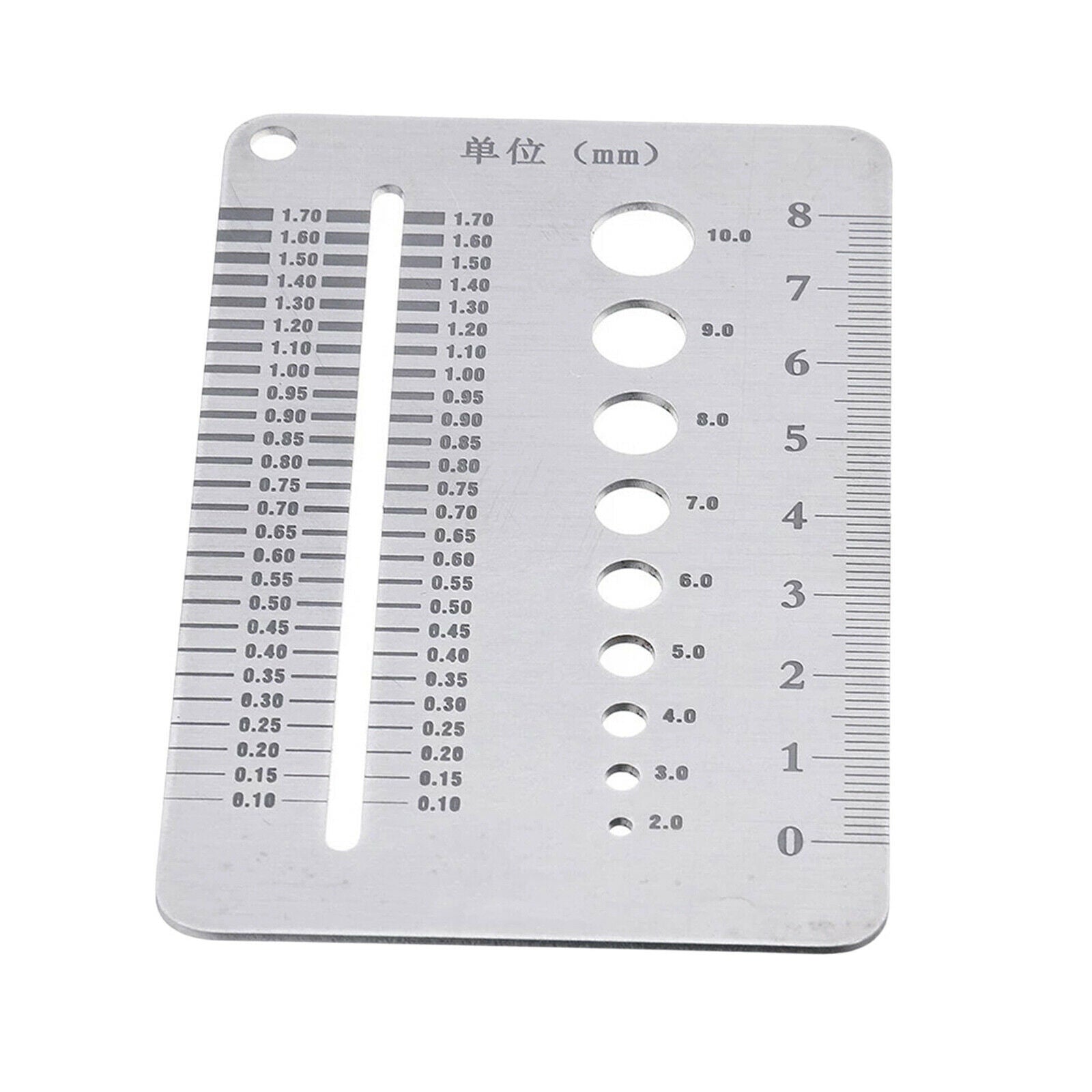 Screw Gauge Fastener Diameter Measuring Gauge Marking Tools Measure A Screw