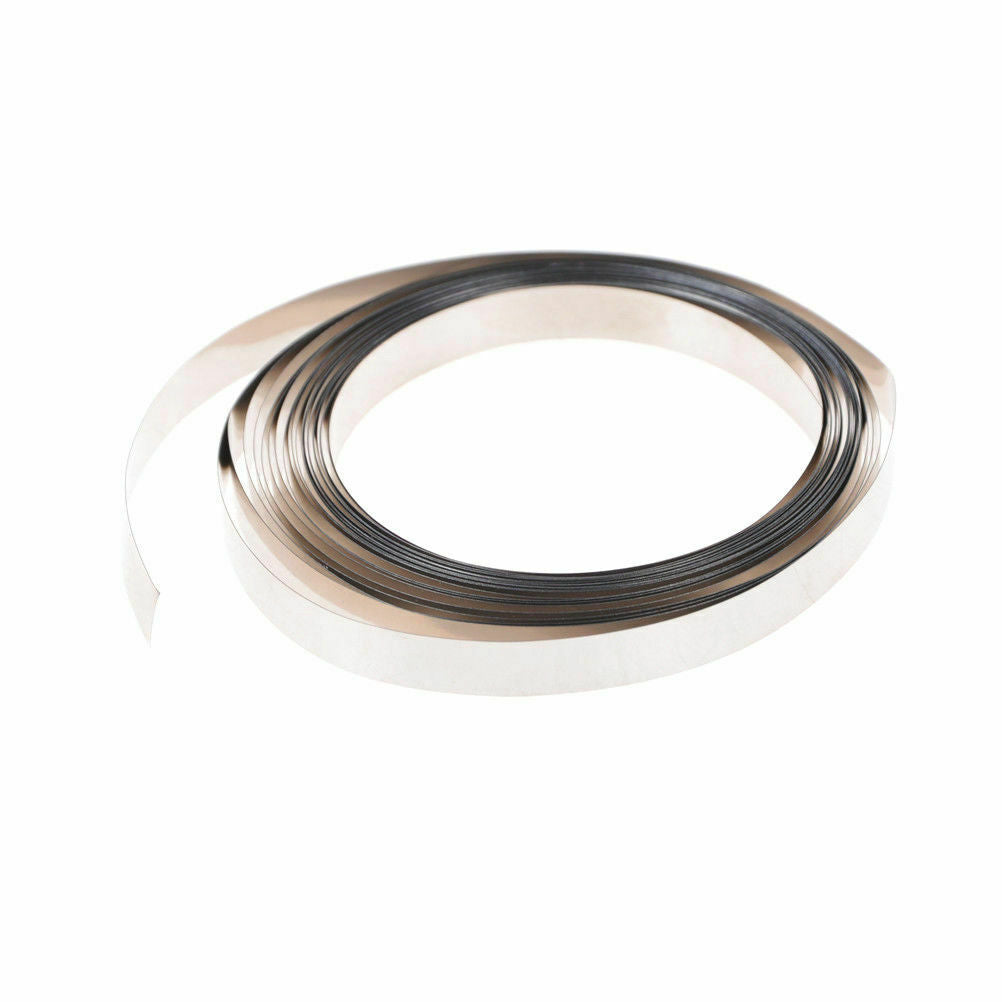 5 meters Pure Ni Plate Nickel Strip Tape For Li Battery Spot Welding 8mm