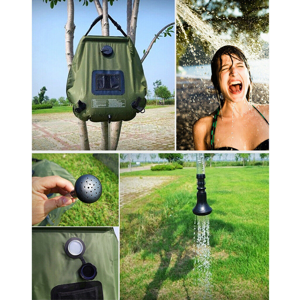 Portable Shower Bag Camping Large Capacity Water Bath Camping Shower Supplies