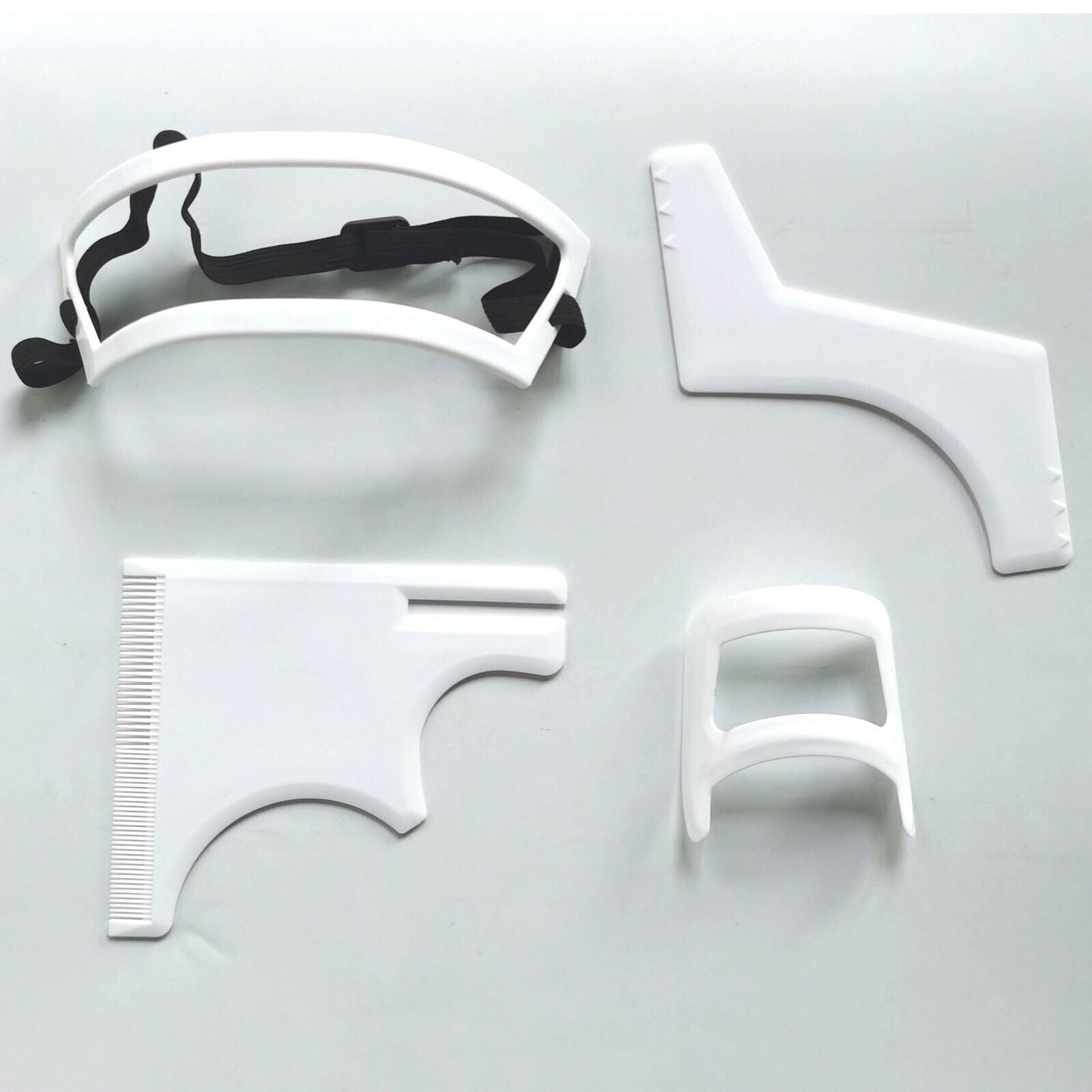 5pcs Beard Shaping Tool Kit for Men Shaper Haircut Kit for Trimming Hairline
