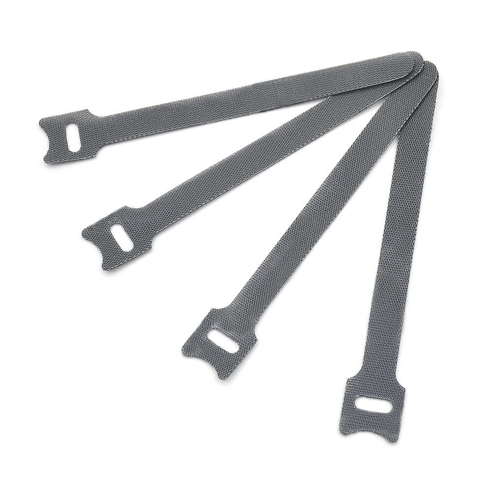 Lot 50pcs Reusable Nylon Strap Hook and Loop Cable Cord Ties Tidy Organiser
