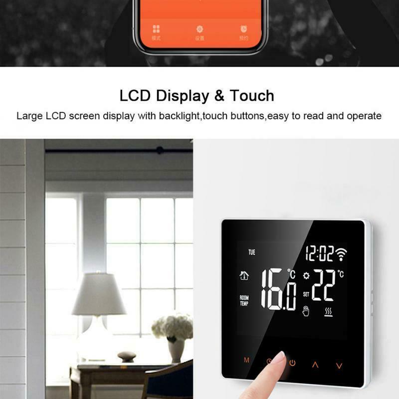 GT01 Wi-Fi Smart Thermostat for Smart Home Work with Yandex Alice Alexa