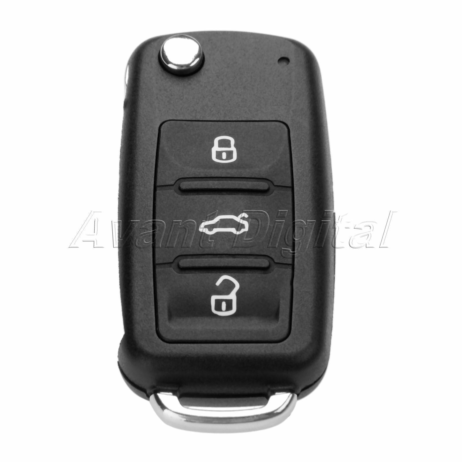 1Pc Remote Key 3 Buttons 434 MHz 5K0837202AD Fit For  Eos 2009-2014