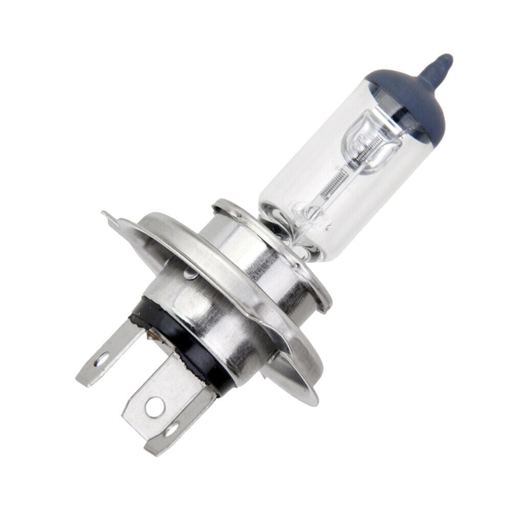 H4 3500k Xenon Gas Halogen Headlight White Bulbs 55w 12v