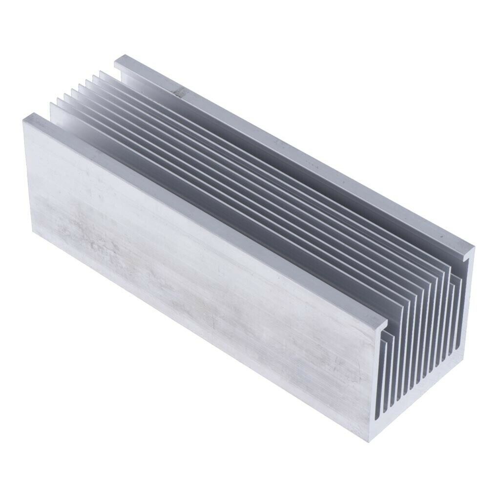 Aluminum LED/CPU/Module Heat Sink Cooling Fin Radiator Pad 50x50x150mm