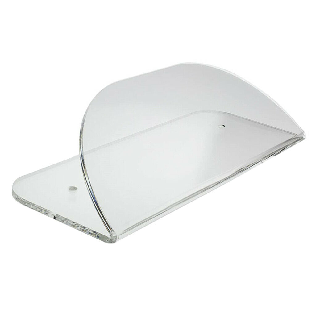 Transparent Longboard Skateboard Wall Hanging Acrylic Rack Display Hanger