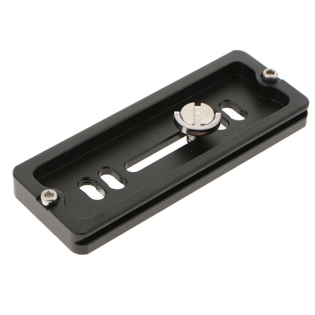 PU-100 Aluminium Quick Release Plate QR Clamp 100mm for Benro Arca Swiss Digital