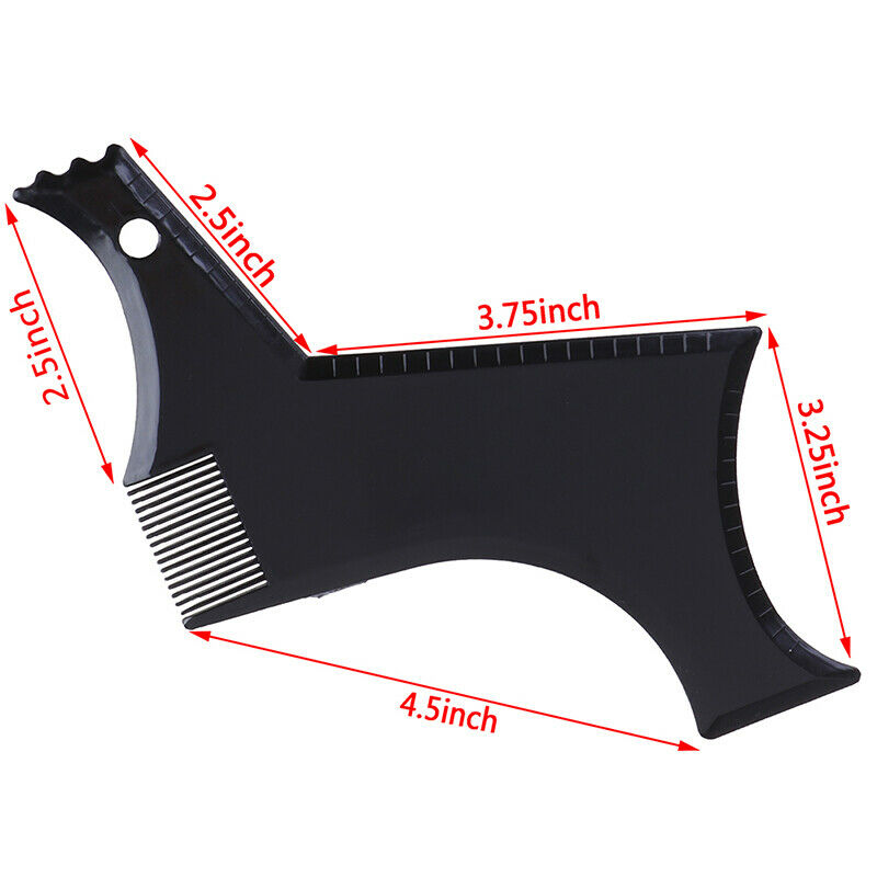 Men'S Beard Combs Shaping Styling Trim Template Stencil Comb Beards Comb T HaSJ