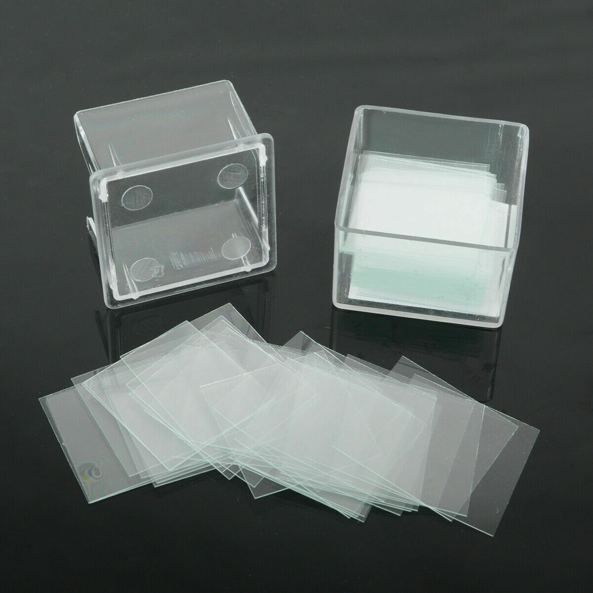 Microscope Slides Cover Glass Slip 22*22 mm 100 pcs New