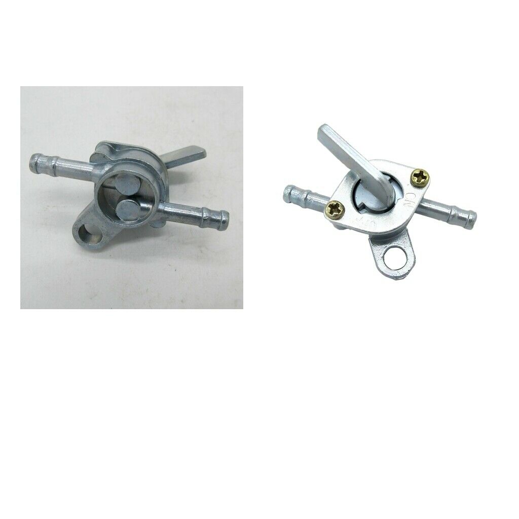 2 Pieces Fuel Tank Tap Valve Petcock Switch Assembly for ATV Quad Dirt