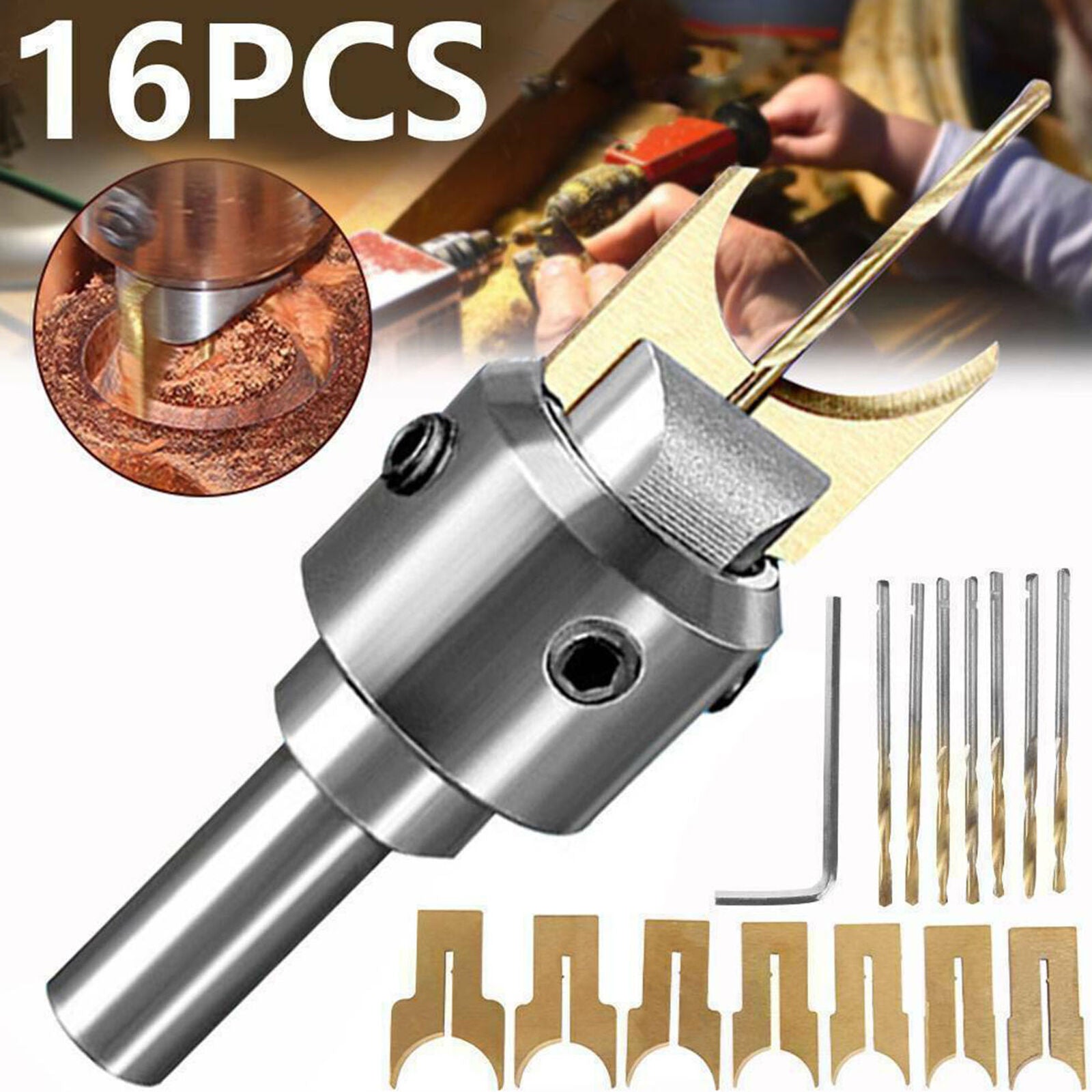 Buddha Beads Ball Alloy Router Bit Wooden Bead Maker Drill Bit Cutter Tools