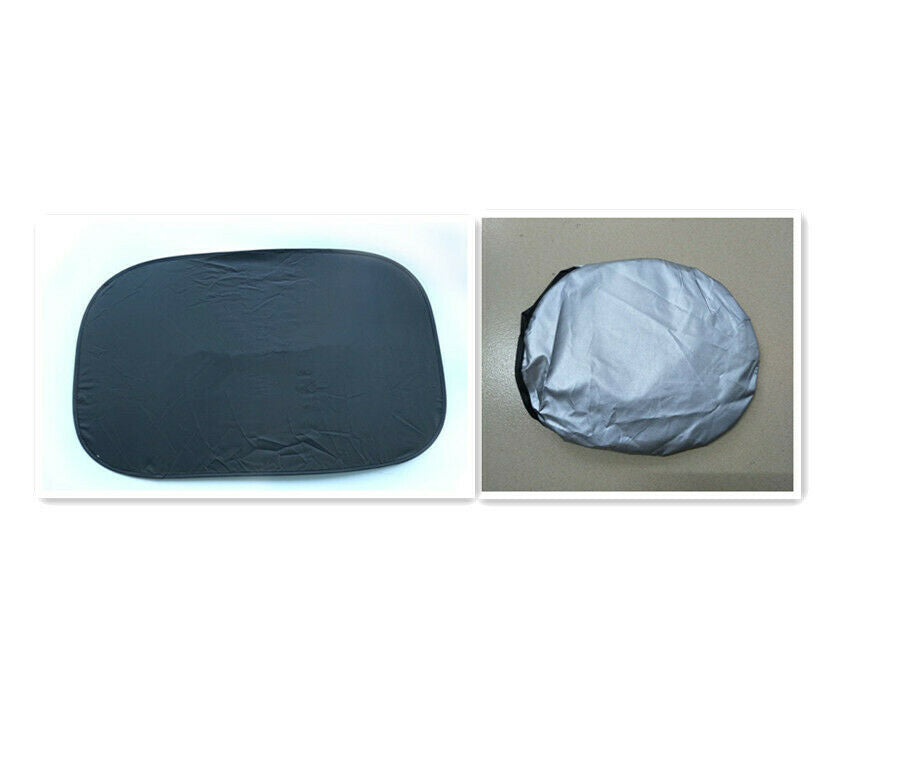 2 Sheet Foldable Anti-UV Sunroof Sun Visor Shade Cover For MINI Cooper 2008-2017