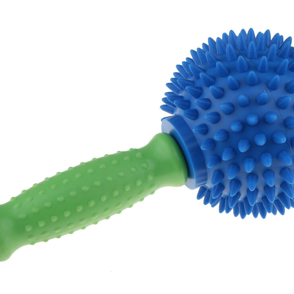 Spiky Ball   Point Muscle Relax Massage Stick Roller Pain Relieve Tool