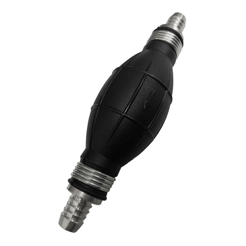 Straight Rubber Fuel Line Primer Bulb Fuel Transfer Pumps Petrol Gas Pump