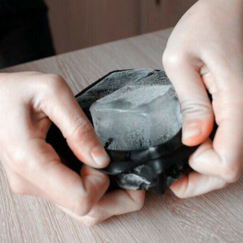 Silicone Ice Cube Square DIY Mould Large Jelly Mold Tray Maker for Cocktail Beer