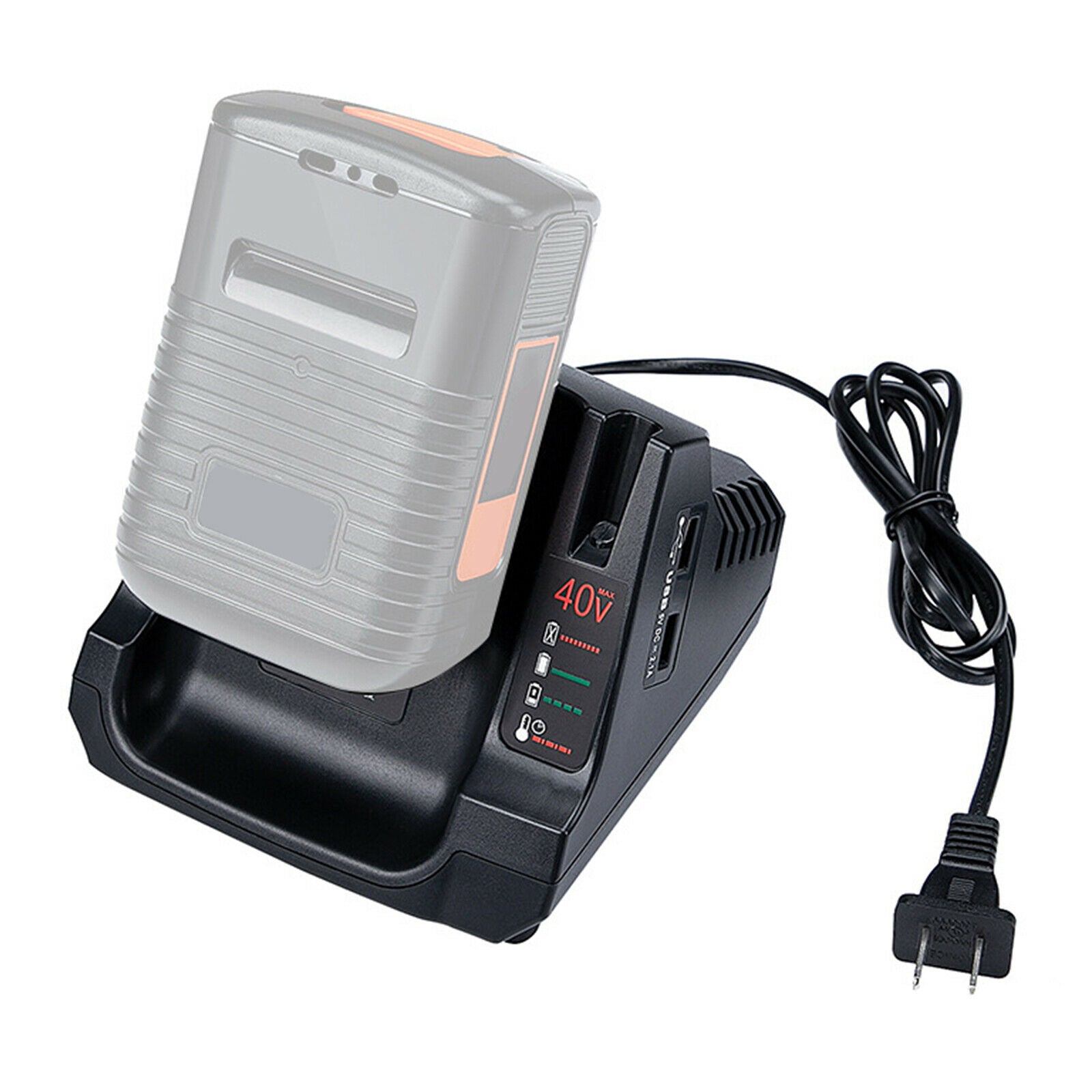 LCS36 40V Max Battery Charger Replacement for LBXR36 LST136W LBX2040 LBX2540