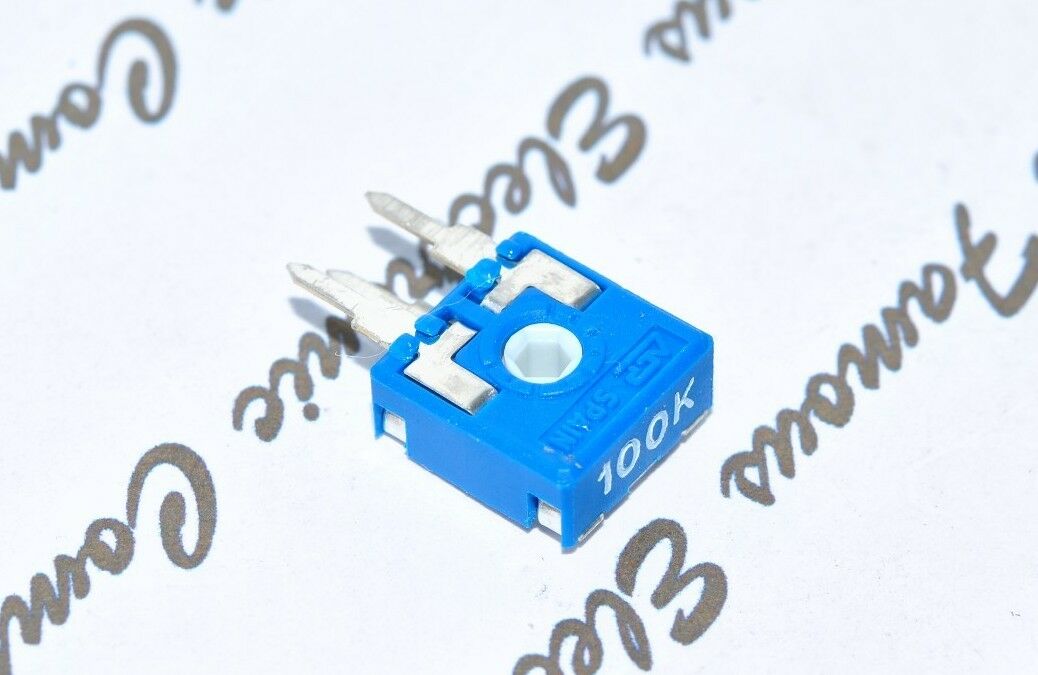 10pcs-ACP CA9 M H2.5 100KA Type A Trimmer Potentiometer 9mm-CA9MH2.5-100KA 2020