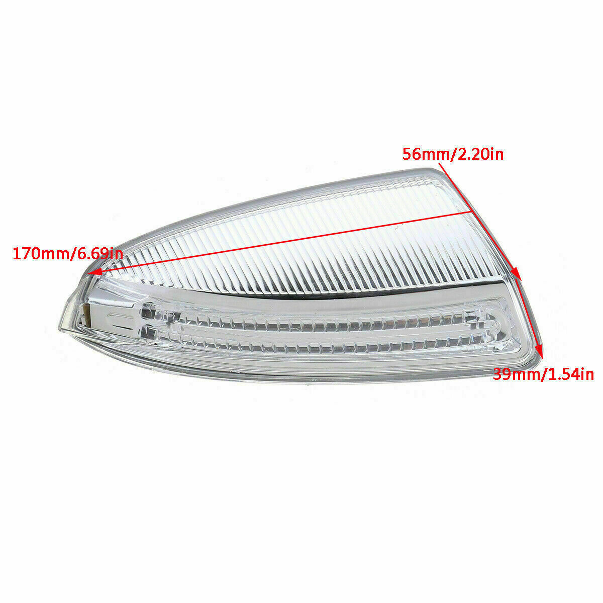 Right Passenger Side Mirror LED Turn Signal Light Fit Mercedes C250 C300 C63 AMG