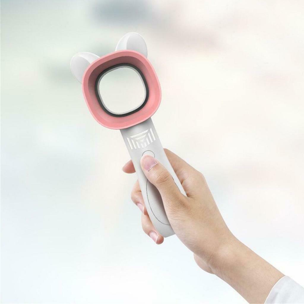 Rechargeable USB Bladeless Fan 2000 mAh Portable Handheld Mini Fan