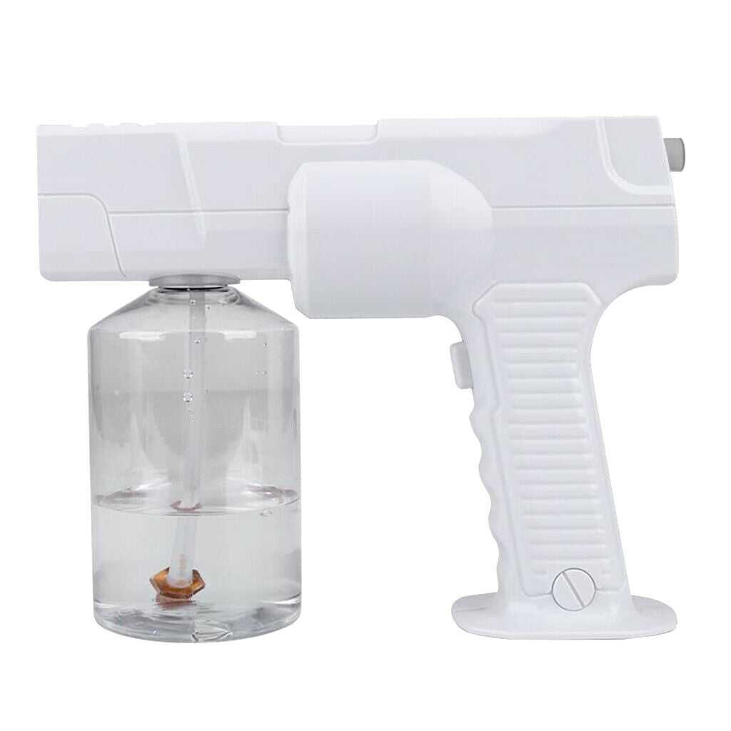 Handheld USB Sanitizer Sprayer Disinfectant Fogger 600ml w/Face Shield
