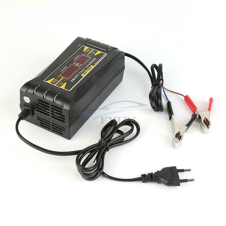 12V 10A Circuit Protection MCU Controller PWM Charging Mode Battery Charger-USA