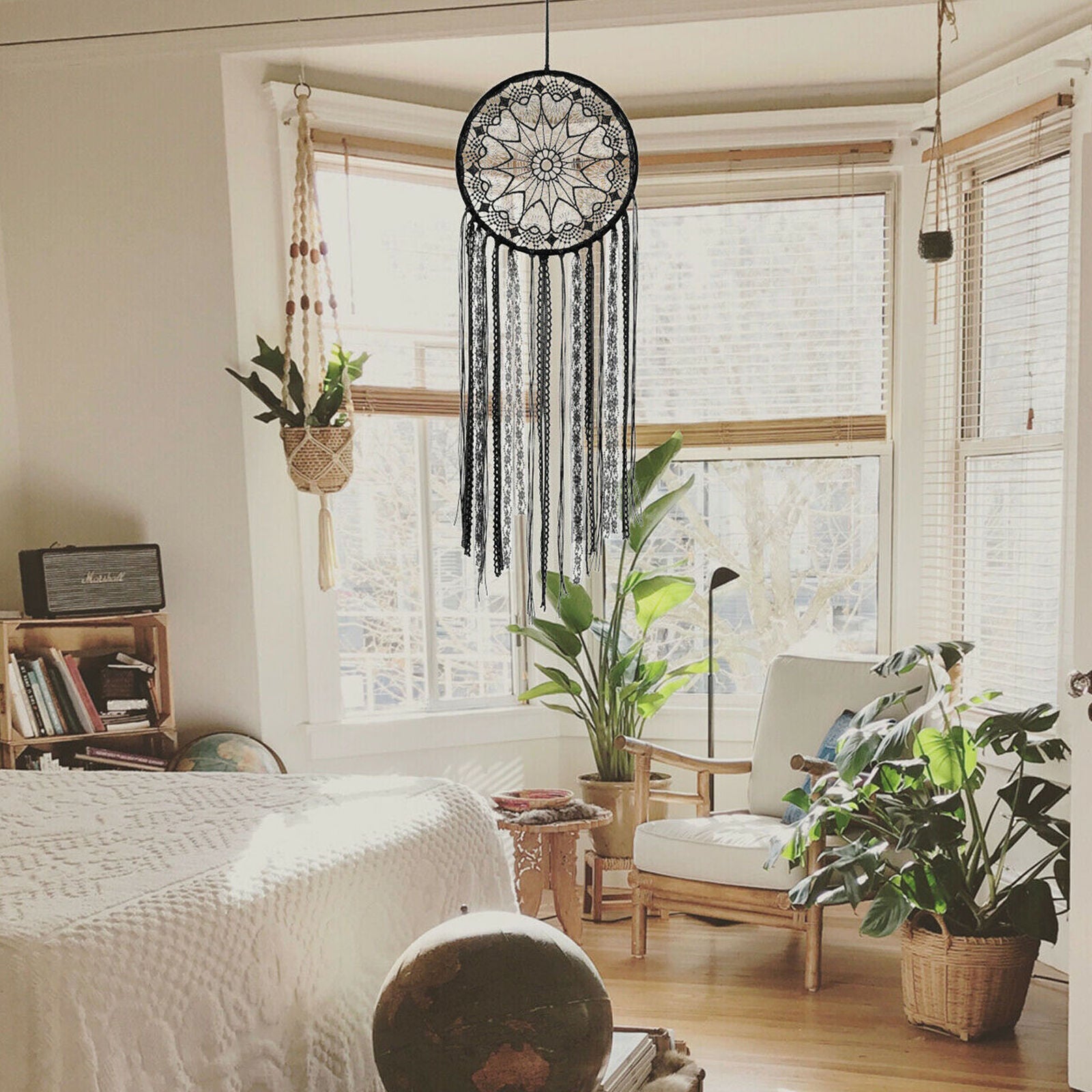Large Handmade Dream Catcher Lace Dreamcatcher Wall Hanging Craft Gift Decor
