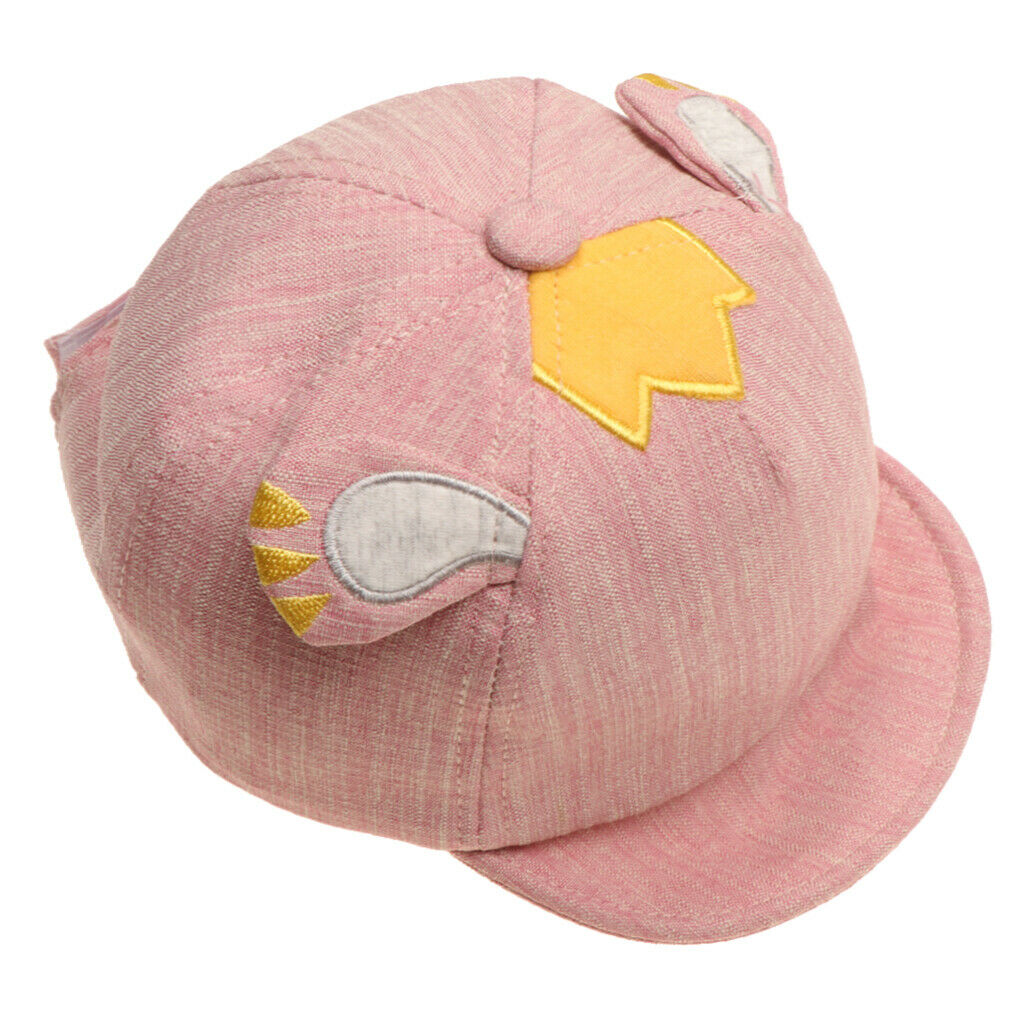 Baby Boys Girls Children Infant Hat Peaked Hats Beret Kids   Pink