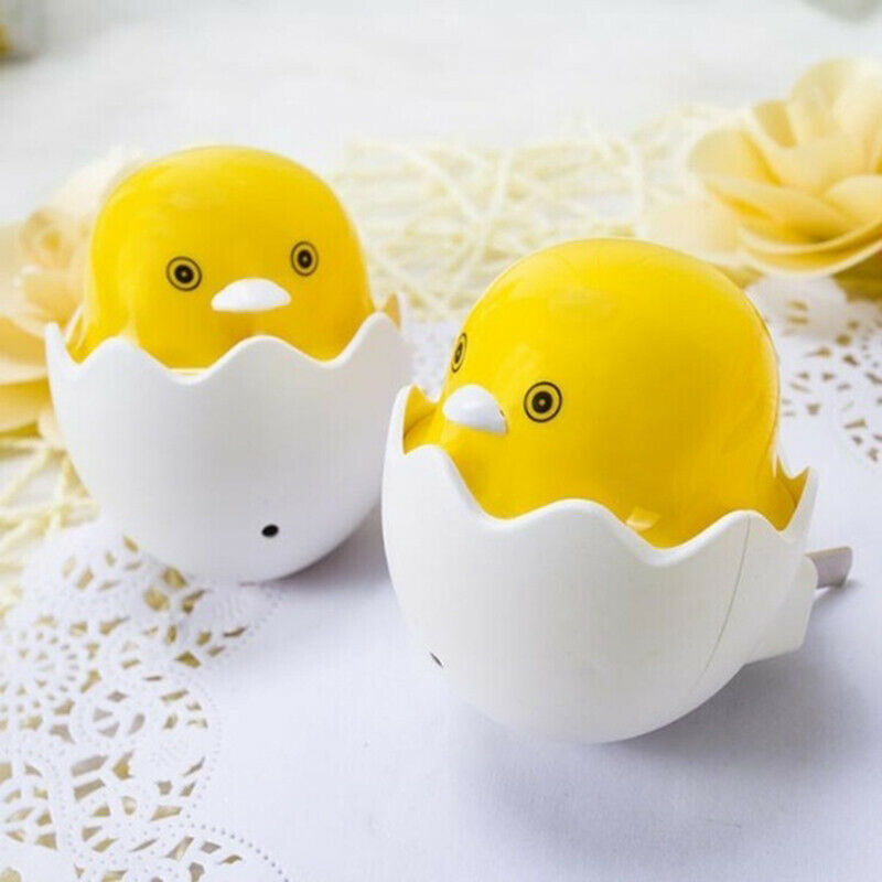 Cute Mini Night Light Yellow Duck Children's Bedroom Lamp Home Decor US P.l8
