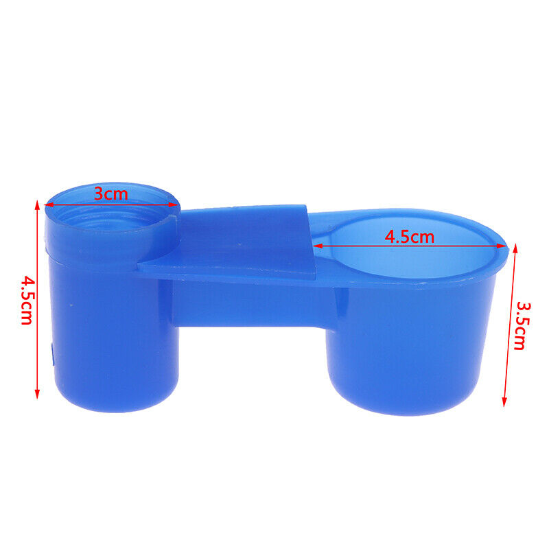 1PC Bird Drinker Double mouth drinker Drinking cup feeding trough Water b.l8