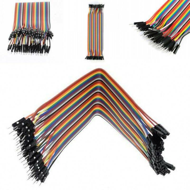 New 40pcs/set 20cm 2.54mm Cable Wire Jumper Male To Male For Arduino Breadboard