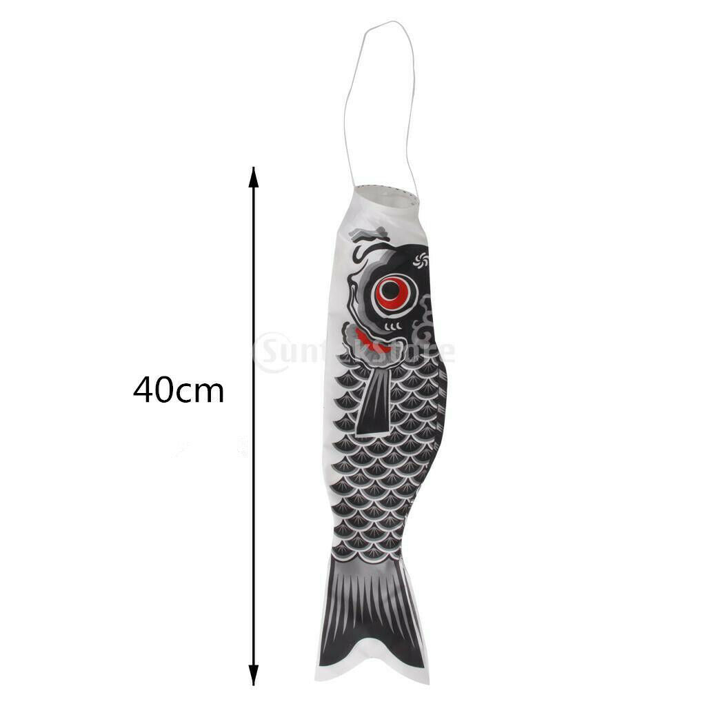 5x 16inch Windsock Koi Sailfish Streamer Garden Hanging Decor Kids Toys