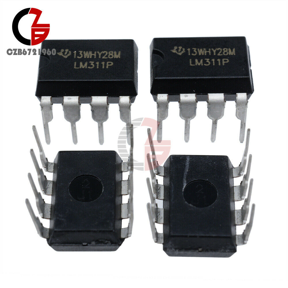 [10Pcs] LM311 LM311P IC DIFF COMP w/ STROBE DIP-8