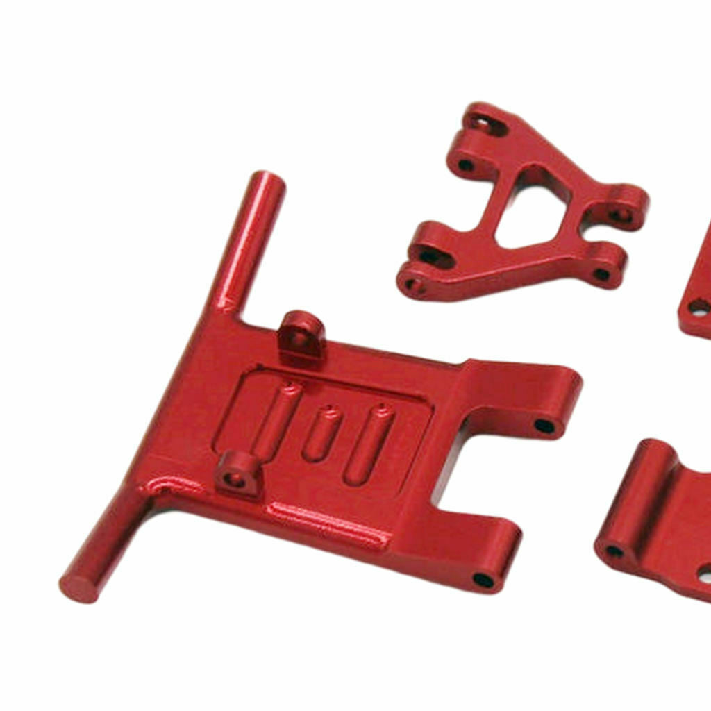 Front Guard & Bumper for Wltoys 124016 124018 124019 Crawler Car Buggy Red