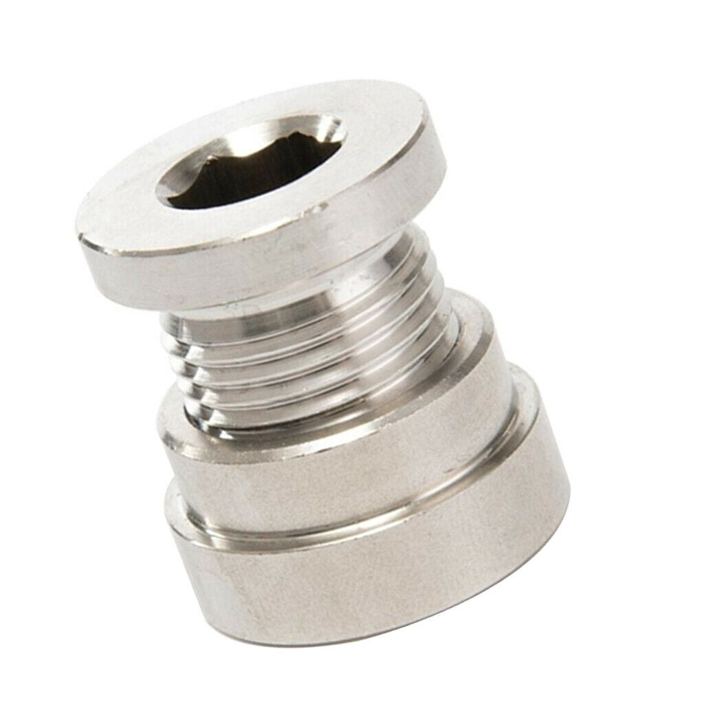 3x M18x1.5mm Thread Stainless Steel Plug with Weld-In Bung O2 Oxygen Sensor