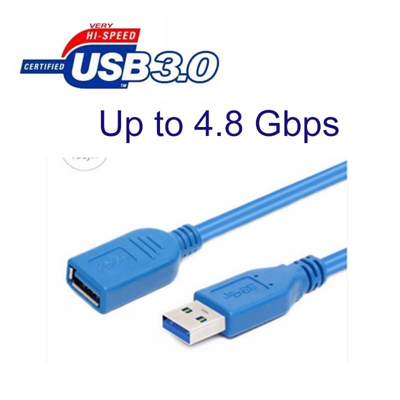 USB 3.0 High Speed Extension Cable Male to Female SuperSpeed